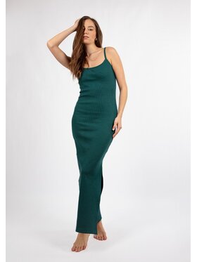 DKaren Sport DKaren Sport Sukienka codzienna DK-K-P7 Zielony Slim Fit
