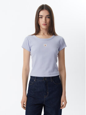 Calvin Klein Jeans Calvin Klein Jeans T-shirt LV047C200G Svijetlo plava Slim Fit