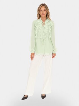 L’AF L’AF Bluzka Boho Zielony jasny Regular Fit