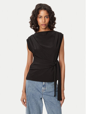 French Connection French Connection Блуза Zion 769C5 Черен Slim Fit