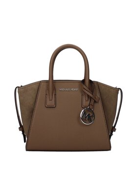 Michael Kors Michael Kors Torebka Brown Leather Hand Brązowy