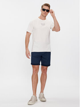 Jack&Jones T-shirt 12251315 Écru Regular Fit