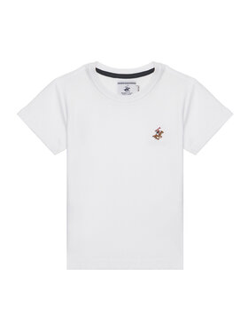 Beverly Hills Polo Club Beverly Hills Polo Club Póló P-SS26B-TS0131 Fehér Regular Fit