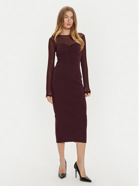 TWINSET TWINSET Koktélruha 242AT3040 Lila Slim Fit