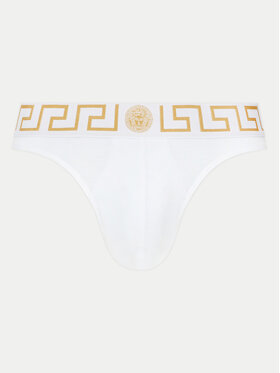 Versace Versace Chilot tanga AU100022 1A10011 Alb