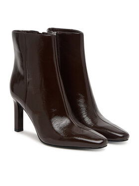 Guess Guess Botki FLFREB LEA10 Brązowy ciemny
