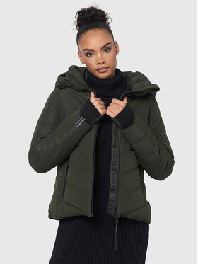 Marikoo Marikoo Kurtka zimowa Samuiaa XVI Zielony Regular Fit
