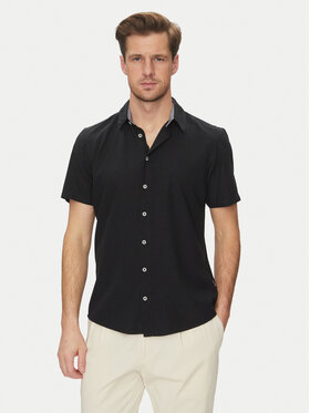 Blend Blend Hemd 20717866 Schwarz Regular Fit