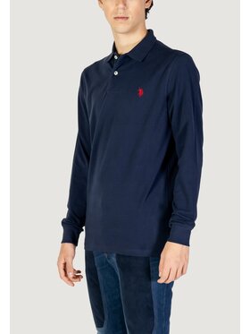U.S. Polo Assn. U.S. Polo Assn. T-Shirt MUST 000394 EHPD Niebieski Shirt Fit