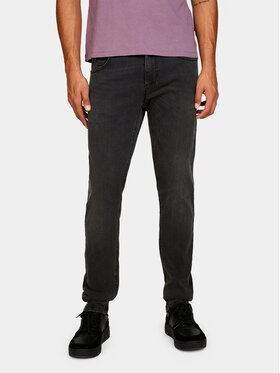 Sisley Sisley Blugi 4Y7V576L9 Gri Skinny Fit