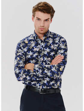 Pako Lorente Pako Lorente Koszula P24WN-1X-008 Granatowy Slim Fit
