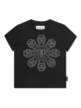 PHILIPP PLEIN PHILIPP PLEIN Tričko 19965 Čierna Regular Fit