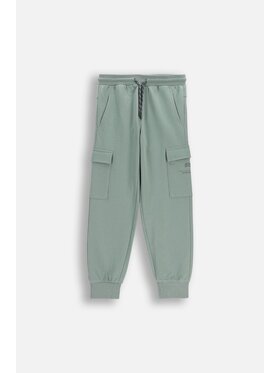 Coccodrillo Coccodrillo Spodnie dresowe WC6120103NBJ-011 Zielony Regular Fit