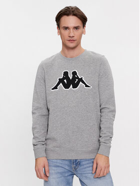 Kappa Kappa Felpa Airvit 3032BZ0 Grigio Regular Fit