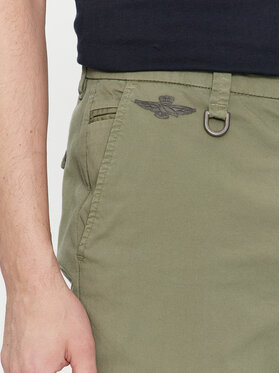 Aeronautica Militare Chino 241PA1597CT3293 Zelena Regular Fit