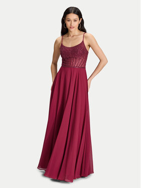 Hey Kyla Hey Kyla Õhtune kleit 5AK023HK Bordoopunane Regular Fit