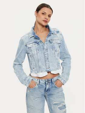 Tommy Jeans Tommy Jeans Geacă de blugi Izzie DW0DW18555 Albastru Slim Fit