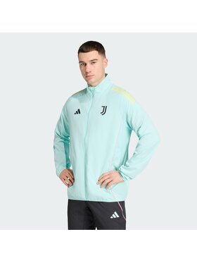 adidas adidas Kurtka wielofunkcyjna Juventus Turkusowy Slim Fit