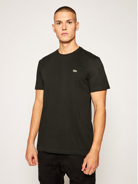 Lacoste Lacoste T-Shirt TH2038 Czarny Regular Fit