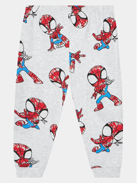 OVS Pižama SPIDER-MAN 1895480 Siva Regular Fit