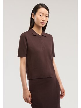 Trussardi Trussardi Sweter M7806001200N032 Brązowy Regular Fit
