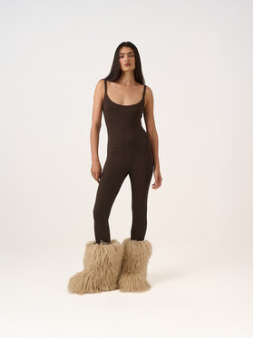 La Mania La Mania Jumpsuit BLAZE 2 Marrone Classic Fit
