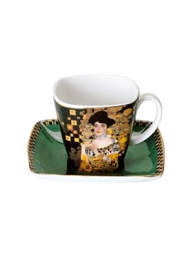 Goebel Goebel Filiżanka ze spodkiem G.Klimt - Adele B.B Kolorowy