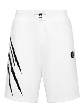 Plein Sport Plein Sport Szorty sportowe 28335 Biały Jogger Fit