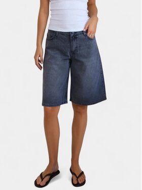 TeeShoppen TeeShoppen Szorty jeansowe 'Basic Collection' Czarny Regular Fit