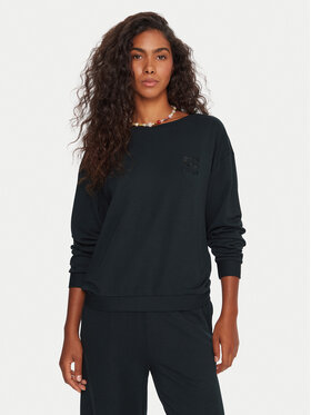 Roxy Roxy Bluza Surfing By Moonlight ERJFT05008 Czarny Relaxed Fit