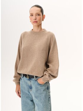 LEBRAND LEBRAND Sweter Beth Beżowy Regular Fit