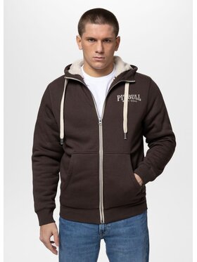 PITBULL PITBULL Bluza RUFFIN DETROIT Brązowy Regular Fit