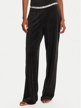 Juicy Couture Juicy Couture Pižamos kelnės Vicky JCLAS125504 Juoda Flare Fit