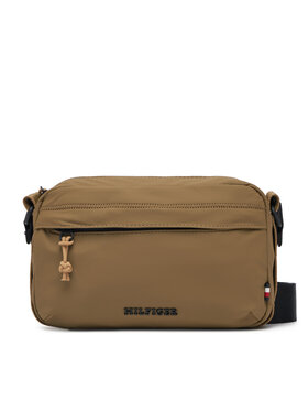 Tommy Hilfiger Tommy Hilfiger Taška cez rameno Th Colour Ew Reporter AM0AM13219 Kaki