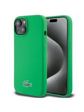 Lacoste Lacoste Etui na telefon iPhone 15 Zielony