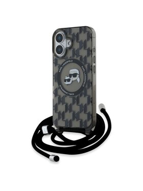 KARL LAGERFELD KARL LAGERFELD Etui na telefon iPhone 16 Czarny