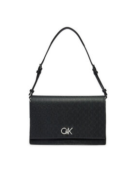 Calvin Klein Calvin Klein Τσάντα Ck Elongated Shoulder Bag_Mono K60K613139 Μαύρο
