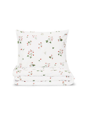 White pocket White pocket Komplet pościeli we wzory Biały