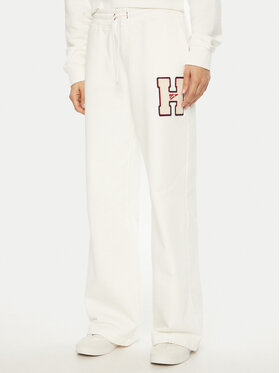 Tommy Jeans Tommy Jeans Долнище анцуг H Graphic DW0DW20558 Бял Regular Fit