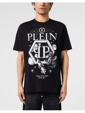 PHILIPP PLEIN PHILIPP PLEIN T-Shirt 31076 Czarny Regular Fit