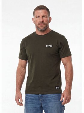 PITBULL PITBULL T-Shirt O'SIDE SMALL Zielony Regular Fit