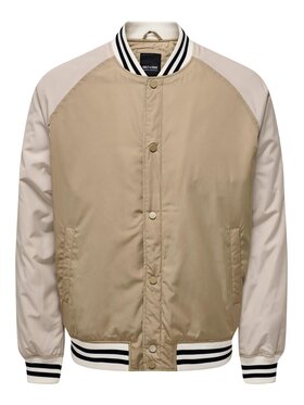 Only & Sons Bomber Jakna 22025423 Bež Regular Fit