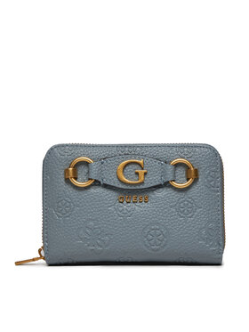 Guess Guess Portefeuille femme grand format Izzy Peony (PD) Slg SWPD92 09400 Bleu