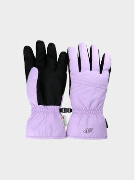4F 4F Rękawice narciarskie 4FWAW24AFGLF145-52S Różowy