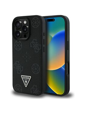 Guess Guess Etui na telefon Apple iPhone 16 Pro Max Czarny