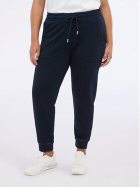 Fiorella Rubino Fiorella Rubino Spodnie materiałowe P828L002185N034 Niebieski Regular Fit