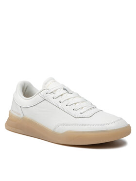 Tommy Hilfiger Tommy Hilfiger Sneakersy Elevated Cupsole Leather FM0FM04078 Biały