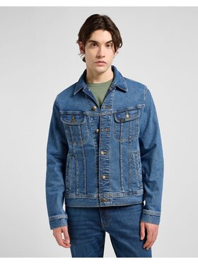 Lee Lee Kurtka jeansowa RIDER JACKET Niebieski Regular Fit