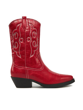 ONLY ONLY Stivali texani 15340931 Rosso