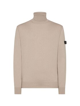 Peuterey Peuterey Maglione GORRAN 07 Maglia In Lana E Cotone - PEU5240 99011919 Beige Regular Fit